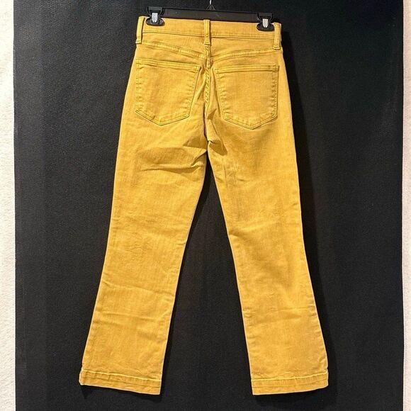 Lucky Brand Jeans Womens Size 26 Mid Rise Crop Mini Boot Ava Button Fly - Picture 4 of 7